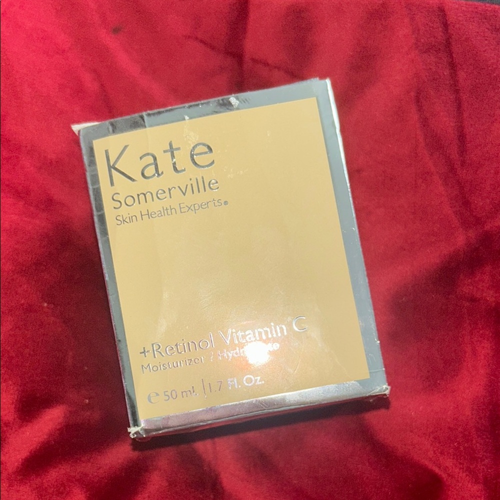NIB Kate Somerville Retinol Vitamin C Cream - Silver and Cream